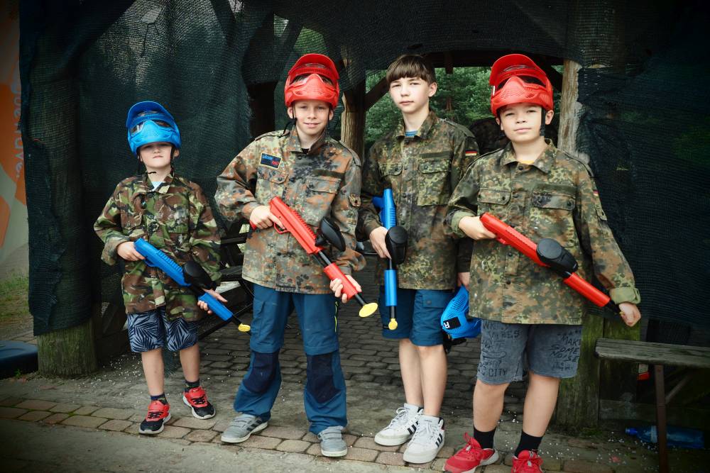 Pierwsze Kroki Z Paintballem Karta Obozu Kompas